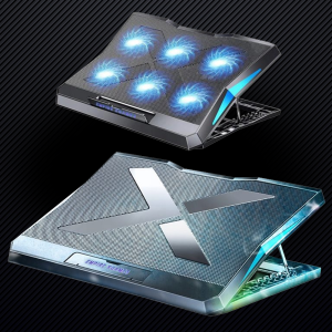PODKŁADKA CHŁODZĄCA Q3 RGB  6 WENTYLATORÓW